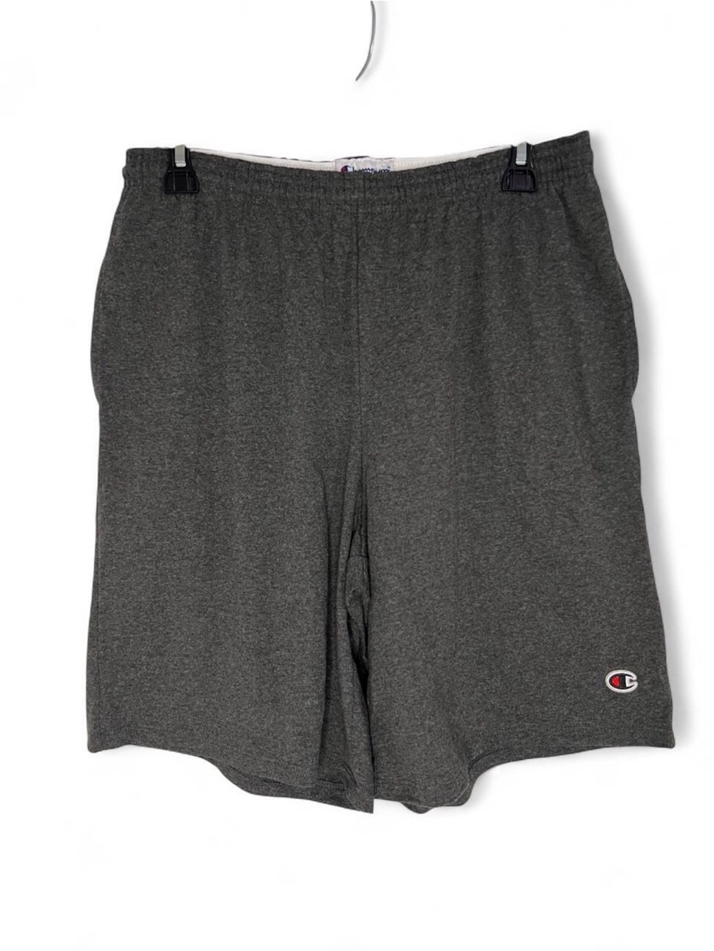 Champion Dark Gray Athletic Shorts with Logo